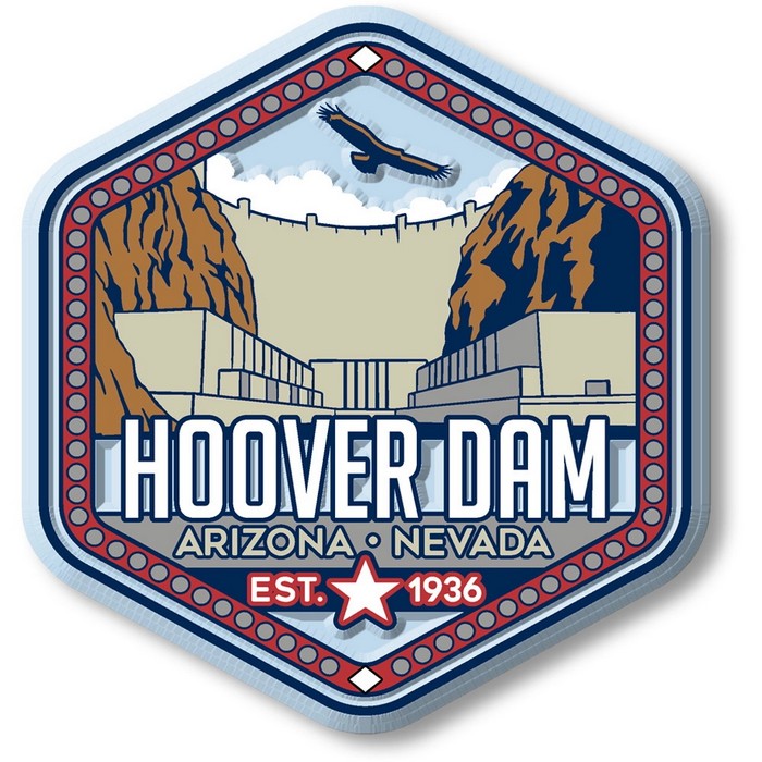 NCP114 Hoover Dam Magnet